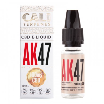 Cali Terpenes CBD E-liquid 100 mg, 10 ml, AK 47