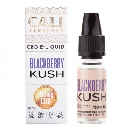 Cali Terpenes CBD E-liquid 100 mg, 10 ml, Blackberry Kush
