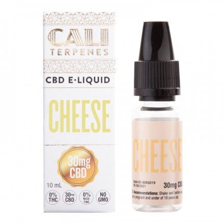 Cali Terpenes CBD E-liquid 30 mg, 10 ml, Cheese