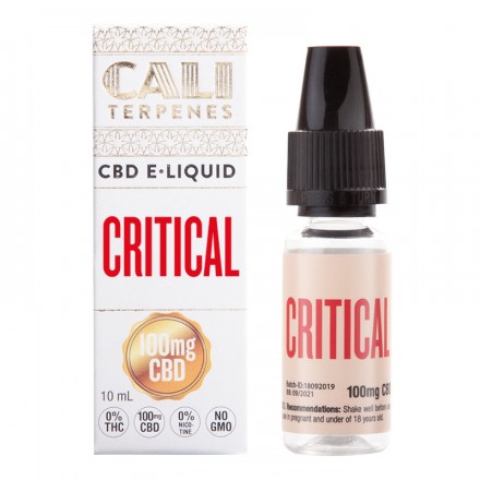 Cali Terpenes CBD E-liquid 100 mg, 10 ml, Critical