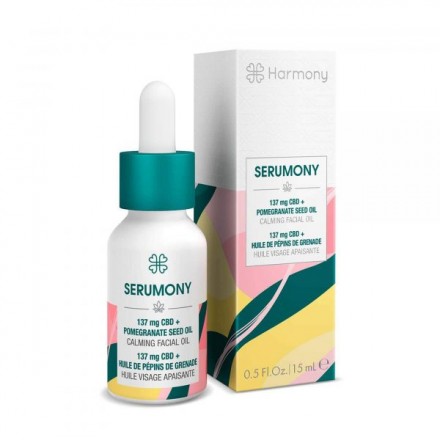 Harmony Serumony pleťový olej, CBD 137 mg, 15 ml