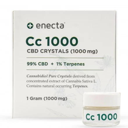 Enecta CBD krystaly 99%, 1000 mg