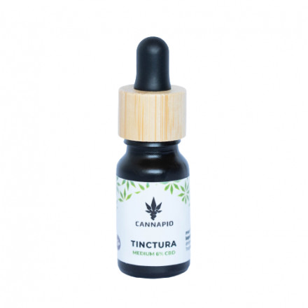 CBD Tinctura Focus 6% - přírodní full-spectrum olej 10ml Cannapio