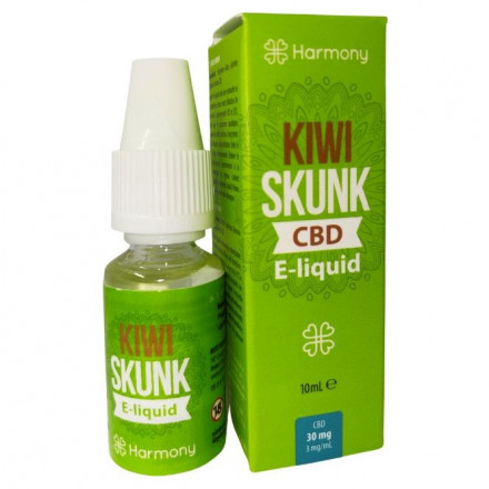 Harmony CBD E-liquid 30 mg, 10 ml, Kiwi Skunk