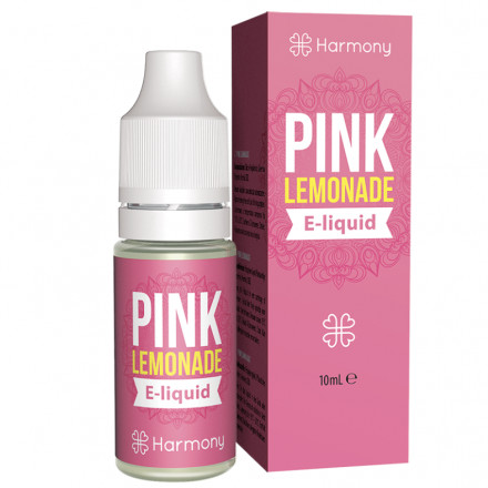 Harmony CBD E-liquid 30 mg, 10 ml, Pink Lemonade