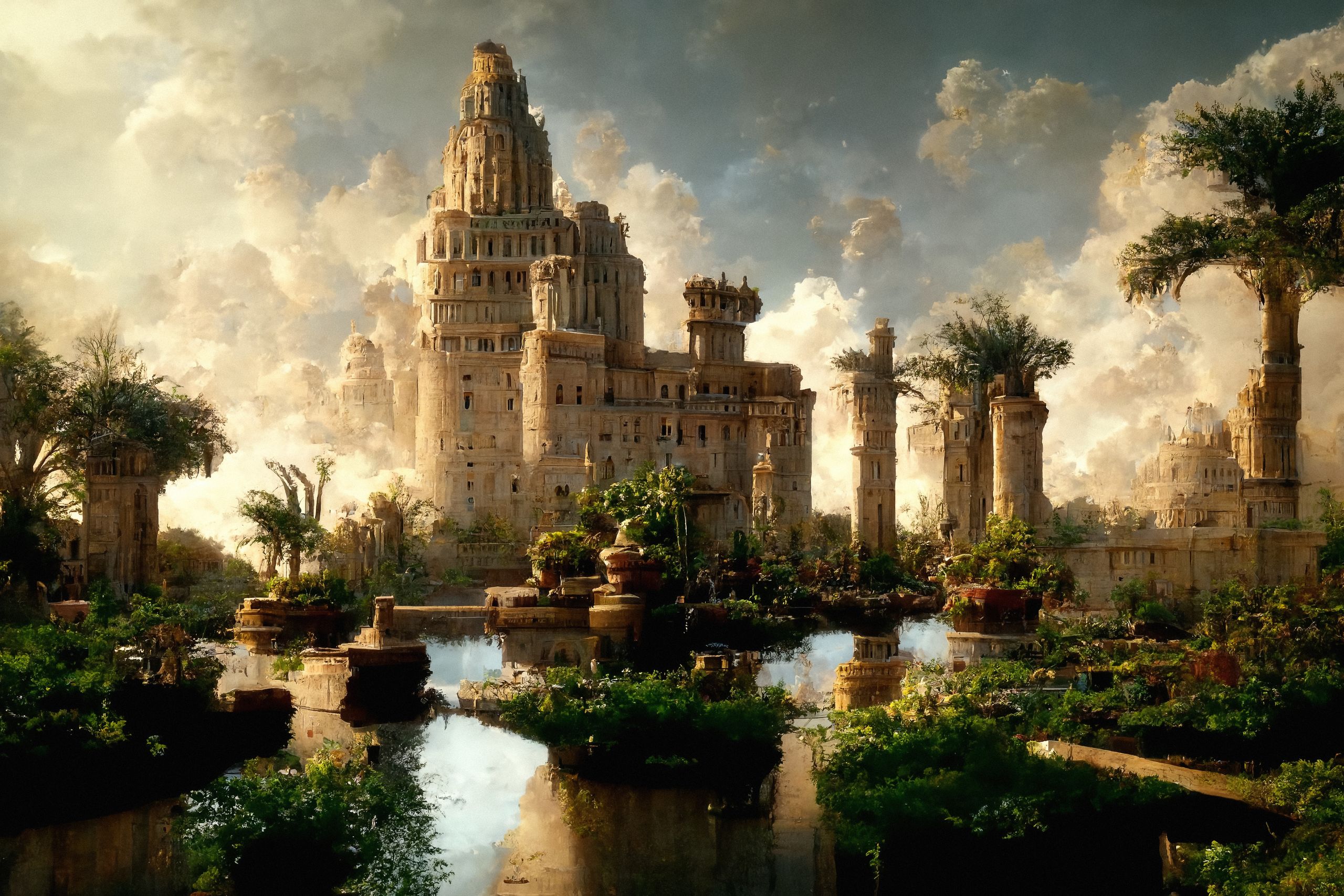 Babylonské vysuté zahrady